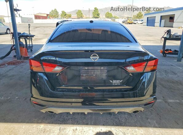 1N4BL4CV2NN300024 2022 NISSAN ALTIMA Black Widok z tyłu