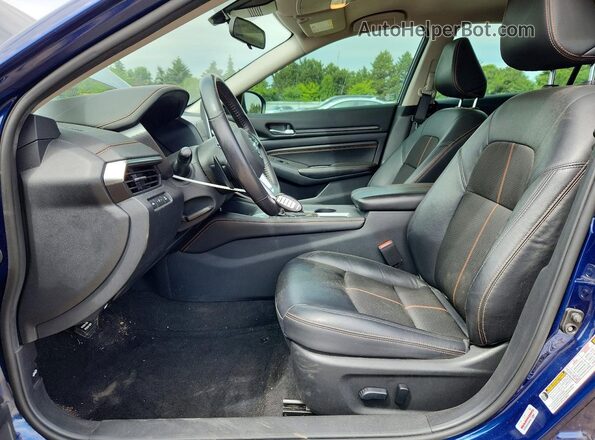 1N4BL4CV2NN366461 2022 NISSAN ALTIMA Blue წინა სალონის ხედი