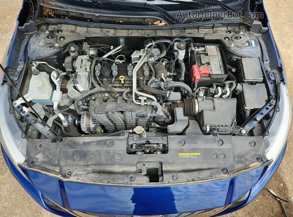 1N4BL4CV2NN366461 2022 NISSAN ALTIMA Blue უკანა სალონის ხედი