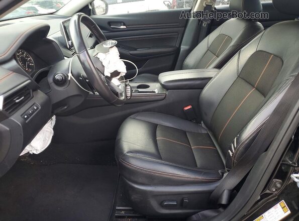 1N4BL4CV2NN393546 2022 NISSAN ALTIMA Black Widok wnętrza z przodu