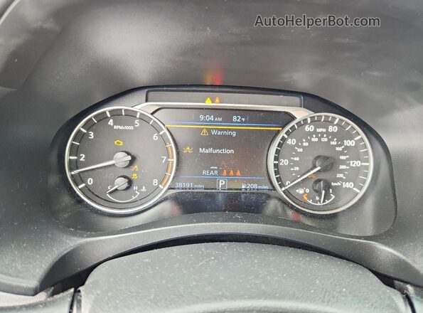 1N4BL4CV2PN374725 2023 NISSAN ALTIMA Серый Вид щитка приборов
