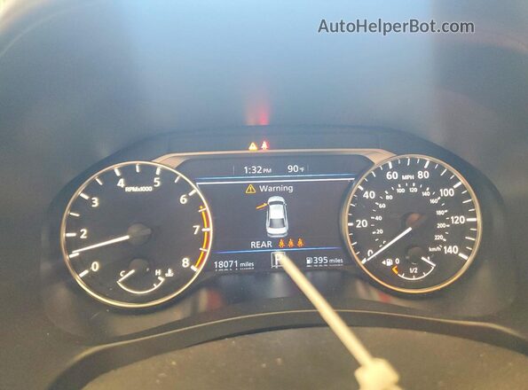 1N4BL4CV2RN327178 2024 NISSAN ALTIMA Silver Вид щитка приладів
