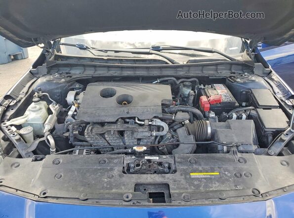 1N4BL4CV3KC117982 2019 NISSAN ALTIMA Синий Вид задней части салона