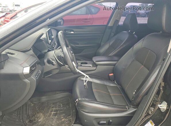1N4BL4CV3KC123989 2019 NISSAN ALTIMA Black წინა სალონის ხედი