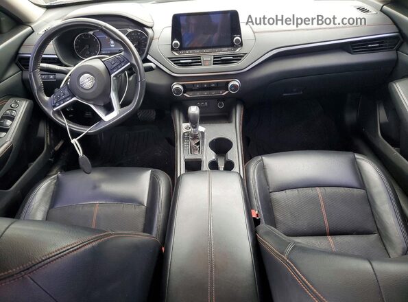 1N4BL4CV3KC123989 2019 NISSAN ALTIMA Black წინა პანელის ხედი