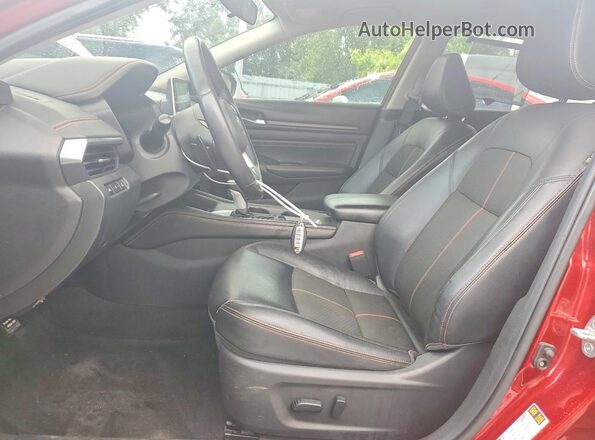 1N4BL4CV3KC181830 2019 NISSAN ALTIMA Burgundy Вид салону спереду