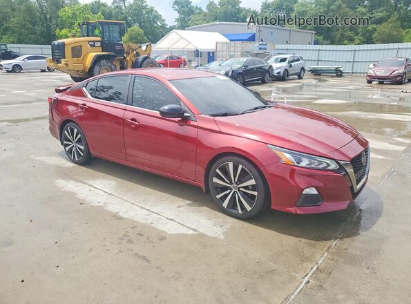 1N4BL4CV3KC181830 2019 NISSAN ALTIMA Burgundy Передня права чверть
