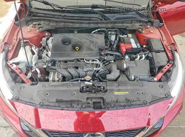 1N4BL4CV3KC181830 2019 NISSAN ALTIMA Burgundy Вид задньої частини салону