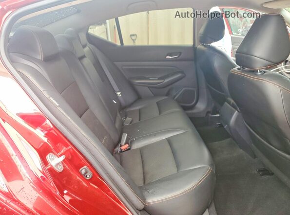 1N4BL4CV3KC181830 2019 NISSAN ALTIMA Burgundy Вид задніх сидінь