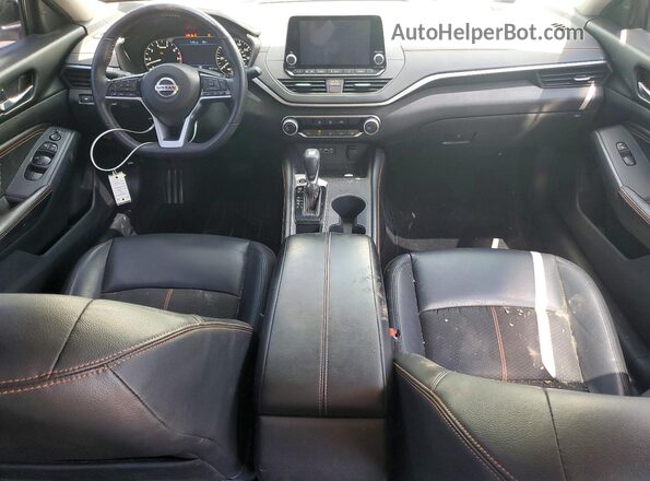 1N4BL4CV3KC200490 2019 NISSAN ALTIMA Белый Вид панели приборов