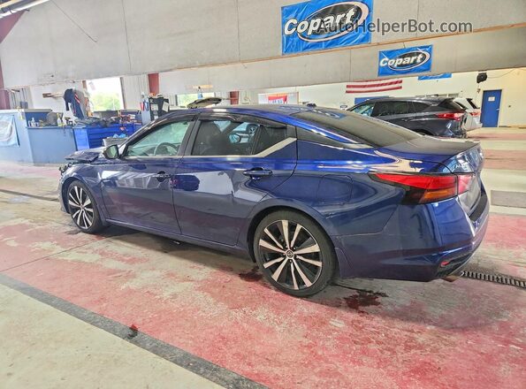 1N4BL4CV3KC242139 2019 NISSAN ALTIMA Синий Задняя левая четверть