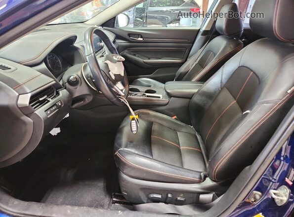 1N4BL4CV3KC242139 2019 NISSAN ALTIMA Синий Вид салона спереди