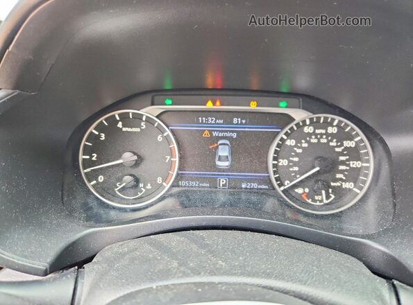 1N4BL4CV3LC238741 2020 NISSAN ALTIMA Black Instrument cluster view