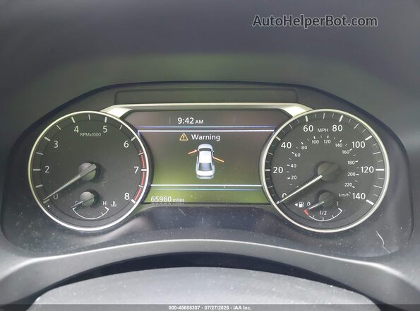 1N4BL4CV3LC253594 2020 NISSAN ALTIMA White Widok tylnych siedzeń