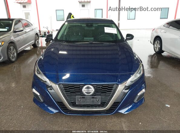 1N4BL4CV3LC280049 2020 NISSAN ALTIMA Blue Instrument cluster view