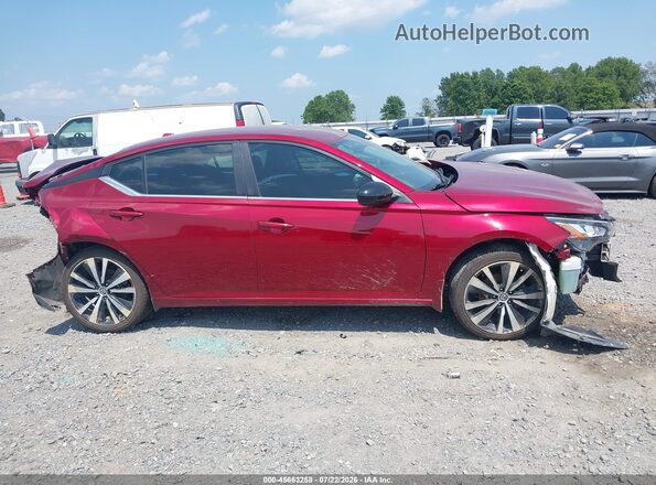 1N4BL4CV3LN316326 2020 NISSAN ALTIMA Красный Вид задней части салона
