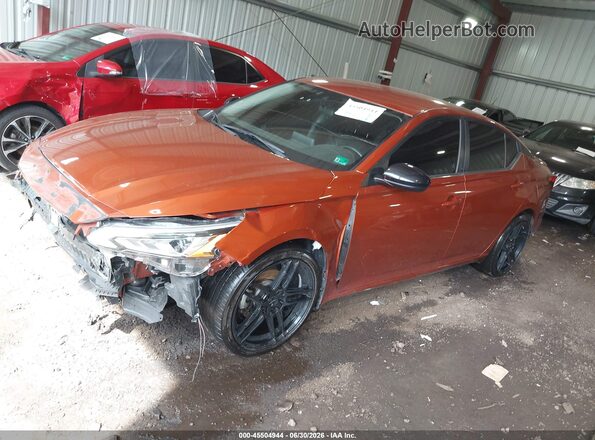 1N4BL4CV3LN318948 2020 NISSAN ALTIMA Orange Vista tres cuartos delantera izquierda