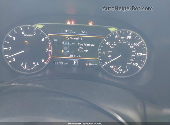 1N4BL4CV3LN318948 2020 NISSAN ALTIMA Orange Vista de los asientos traseros