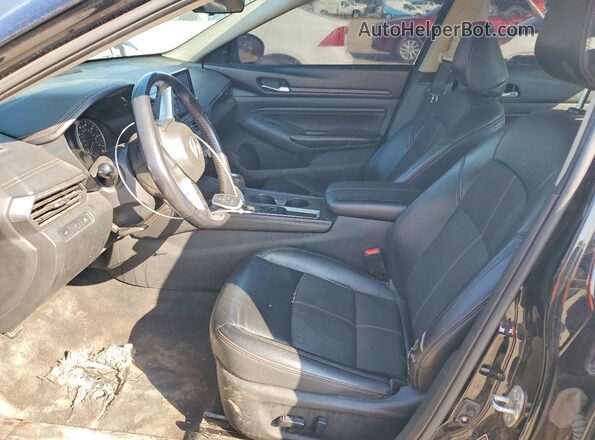 1N4BL4CV3MN334343 2021 NISSAN ALTIMA Black Widok wnętrza z przodu