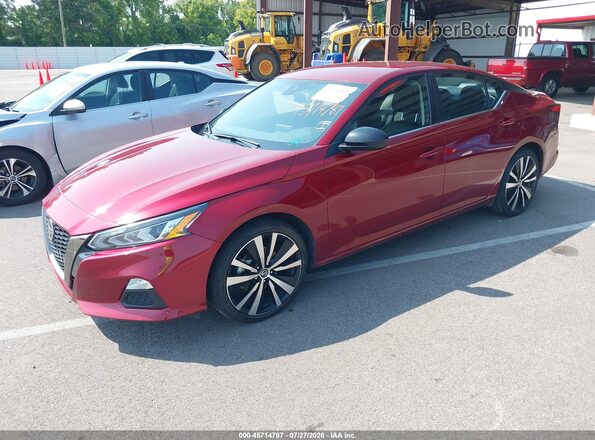 1N4BL4CV3NN348423 2022 NISSAN ALTIMA Red Vista tres cuartos delantera izquierda