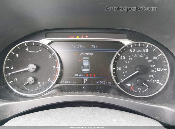 1N4BL4CV3RN300877 2024 NISSAN ALTIMA Blue Հետևի նստատեղերի տեսք