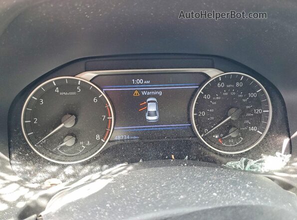 1N4BL4CV3RN311278 2024 NISSAN ALTIMA Blue ხელსაწყოთა პანელის ხედი