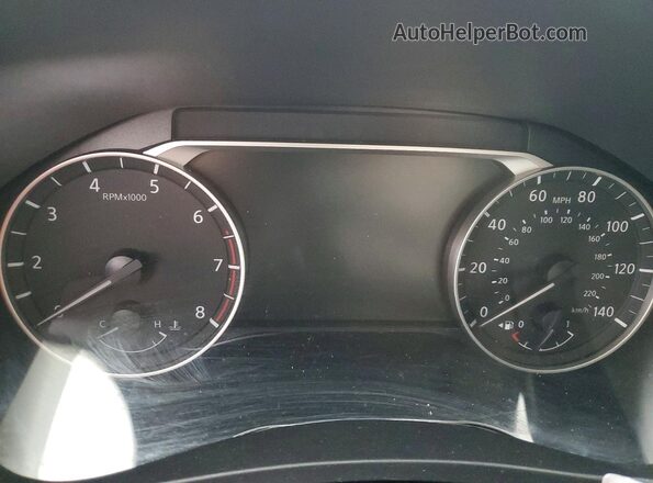 1N4BL4CV3SN385399 2025 NISSAN ALTIMA Gray Вид щитка приладів