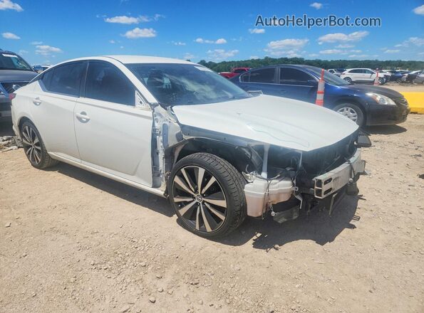 1N4BL4CV4KC130224 2019 NISSAN ALTIMA Белый Передняя правая четверть