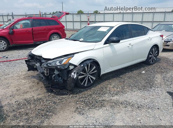 1N4BL4CV4LC114784 2020 NISSAN ALTIMA White Vista tres cuartos delantera izquierda