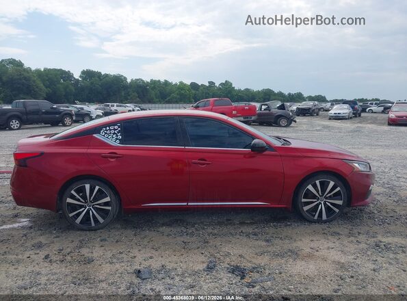 1N4BL4CV4LC181322 2020 NISSAN ALTIMA Red Vista interior trasera