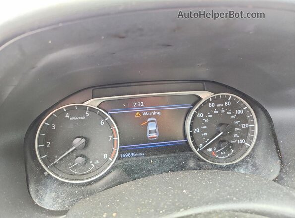 1N4BL4CV4LC218126 2020 NISSAN ALTIMA Black Вид щитка приладів