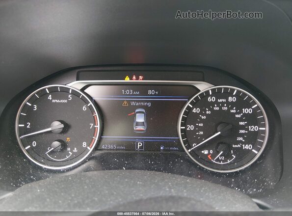 1N4BL4CV4LC221088 2020 NISSAN ALTIMA White Вид задніх сидінь