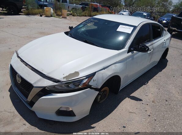 1N4BL4CV4LN315962 2020 NISSAN ALTIMA White წინა მარცხენა ხედი სამი მეოთხედიდან