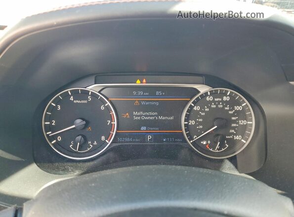 1N4BL4CV4MN405310 2021 NISSAN ALTIMA Gray Սարքավորումների վահանակի տեսք