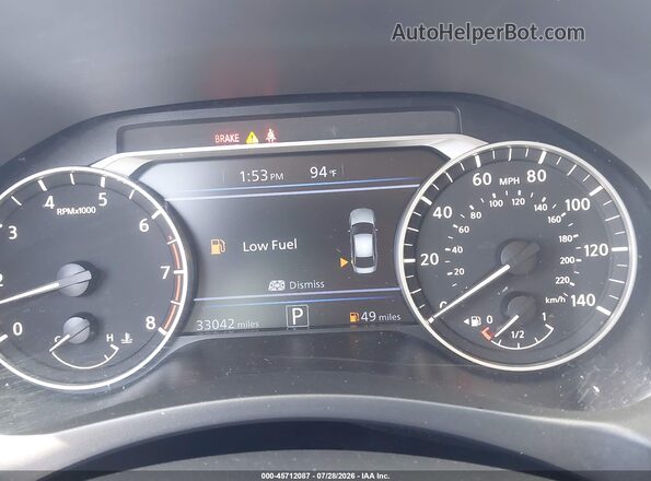 1N4BL4CV4NN420097 2022 NISSAN ALTIMA Black Вид задніх сидінь