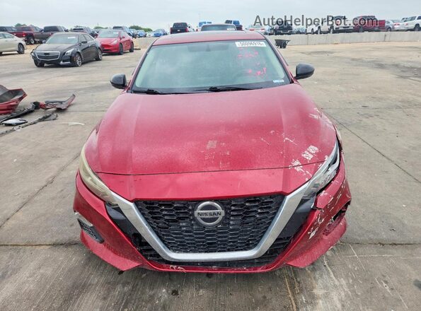 1N4BL4CV5KC136324 2019 NISSAN ALTIMA Красный Вид спереди