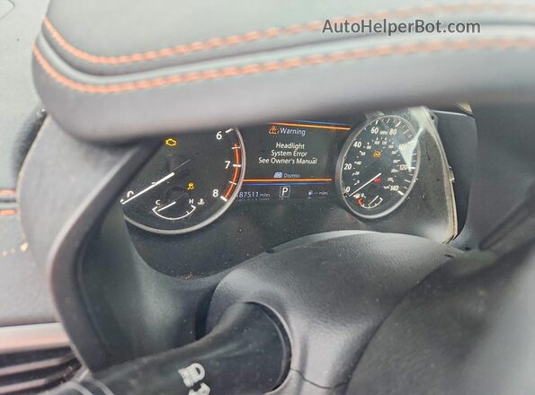 1N4BL4CV5KC136324 2019 NISSAN ALTIMA Красный Вид щитка приборов