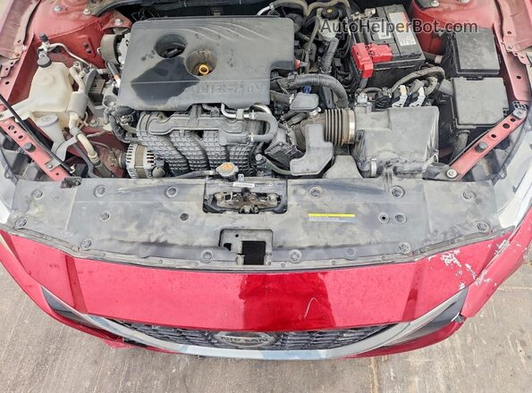 1N4BL4CV5KC136324 2019 NISSAN ALTIMA Красный Вид задней части салона