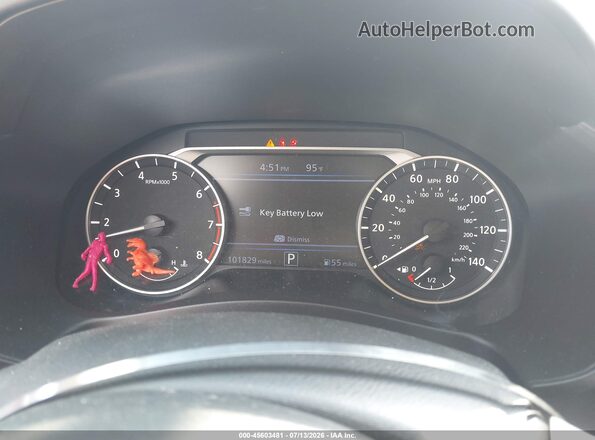 1N4BL4CV5KC192800 2019 NISSAN ALTIMA Red Vista de los asientos traseros