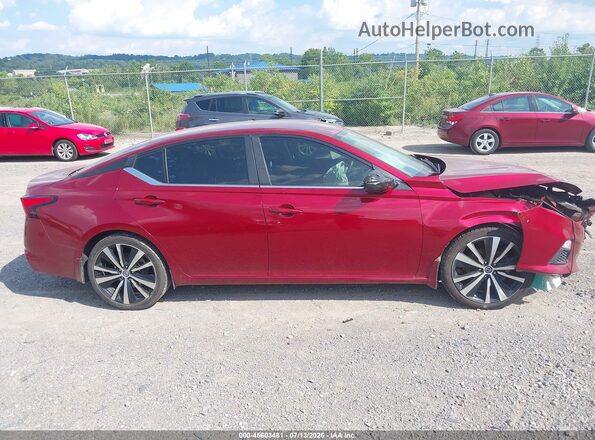 1N4BL4CV5KC192800 2019 NISSAN ALTIMA Red Vista interior trasera