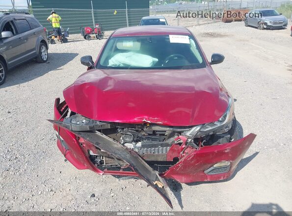 1N4BL4CV5KC192800 2019 NISSAN ALTIMA Red Vista del cuadro de instrumentos