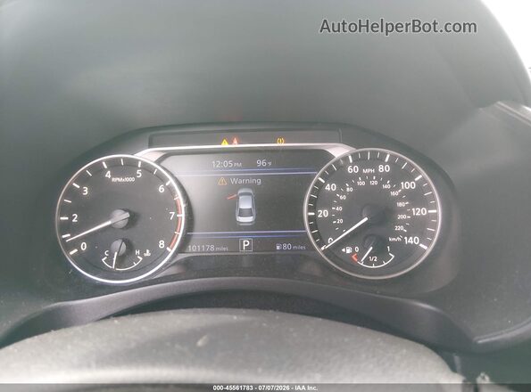 1N4BL4CV5KC204038 2019 NISSAN ALTIMA Orange Widok tylnych siedzeń