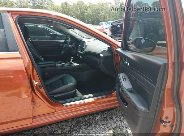 1N4BL4CV5KC204038 2019 NISSAN ALTIMA Orange Widok wnętrza z przodu
