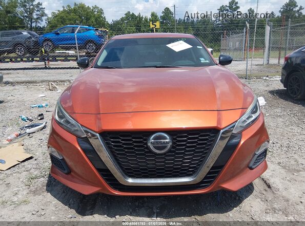 1N4BL4CV5KC204038 2019 NISSAN ALTIMA Orange Widok zestawu wskaźników