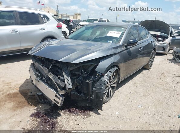 1N4BL4CV5KC257659 2019 NISSAN ALTIMA Gray წინა მარცხენა ხედი სამი მეოთხედიდან