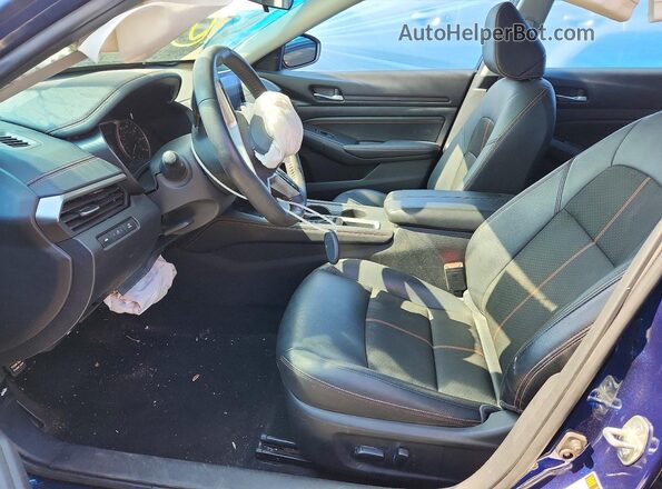 1N4BL4CV5LC119590 2020 NISSAN ALTIMA Blue წინა სალონის ხედი
