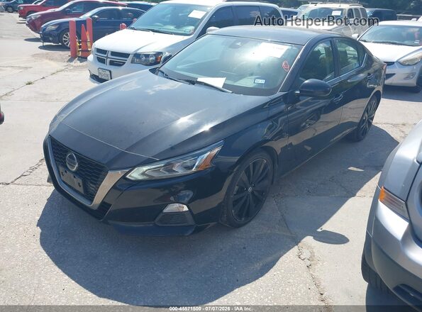 1N4BL4CV5LC196590 2020 NISSAN ALTIMA Black წინა მარცხენა ხედი სამი მეოთხედიდან