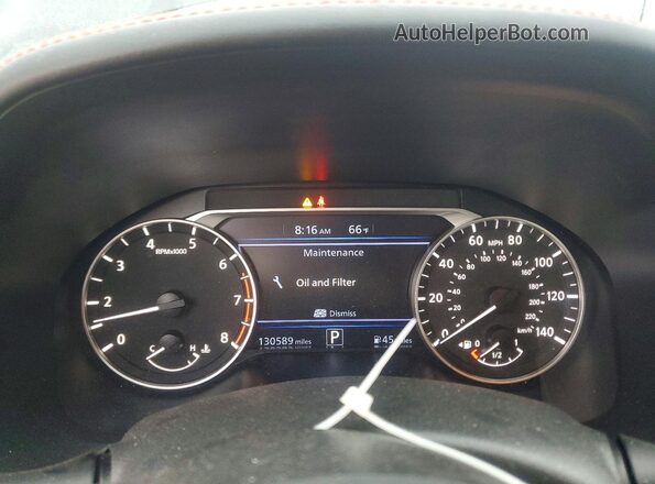 1N4BL4CV5LC209094 2020 NISSAN ALTIMA Black Vista del cuadro de instrumentos