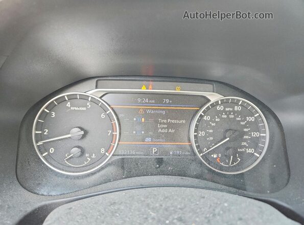 1N4BL4CV5LC243214 2020 NISSAN ALTIMA White ხელსაწყოთა პანელის ხედი