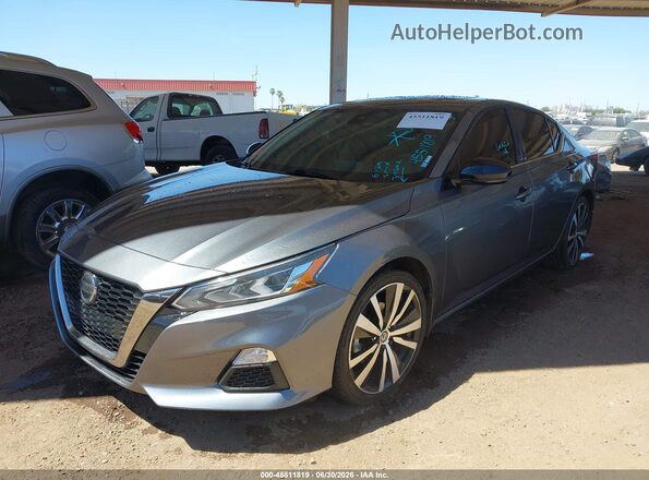 1N4BL4CV5LN311502 2020 NISSAN ALTIMA Gray Առջևի ձախ երեք քառորդ տեսարան